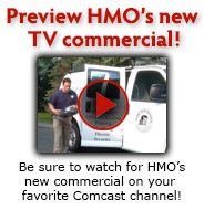 Preview of HMO's new TV commercial featuring workers and a vehicle.