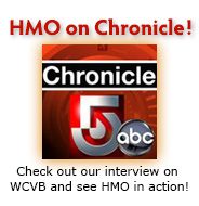 Promoting an interview about HMO on Chronicle from WCVB Channel 5.